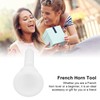 French Horn Mouthpiece White MT23 Mibet ABS NonToxic Harmless Musical