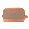 HOLZRICHTER Berlin Toiletry Bag (L) - Large Premium Leather Toiletry