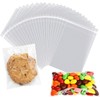 LimCryspp 200 Pcs Clear Self-Sealing Cellophane Bags 5x7 Inches Resealable
