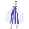 Danzcue Túnica para mujer (vestido no incluido), Púrpura profundo, S