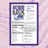 PURE KICK Hydration Singles to Go Drink Mix, Concord Grape,