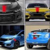 Leasinder 49"x 8.7" Car Hood Stripe Sticker Auto Racing Stripes