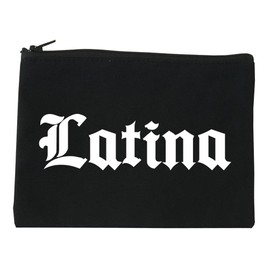 Latina Old English Spanish Cosmetic Makeup Bag
