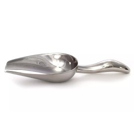 LabRat Supplies 5 oz Stainless Steel Scoop, 8.25” L x 2.75” W | for Ice, Dog & Cat Food, Popc...