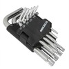 Mikel's JT-9 Juego de Llaves Torx, 9 Piezas