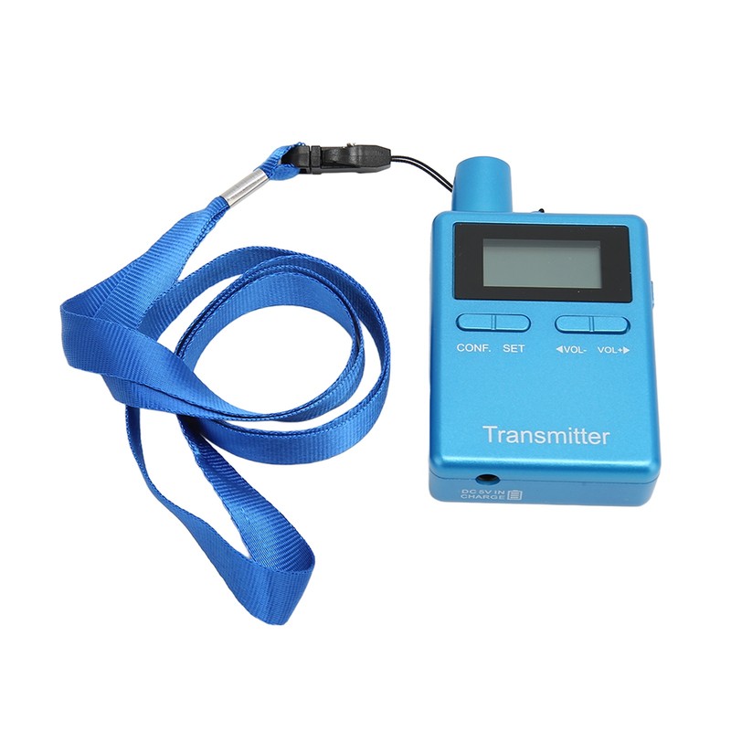 Wireless Church Guide HiFi LCD Wireless Interpretation Equipment with Earbuds