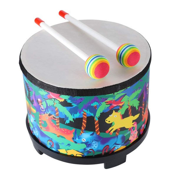 Floor Tom Drum for Kids, Baby Drum 8 inch Percussion