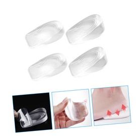 Mobestech Shoe Lift Inserts 2 Pairs Height Increase Insoles Gel Inserts for Men Women Comfortable Durable