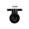 Barrow G1/4" Mini Valve with Aluminum Handle, Black Handle, Black
