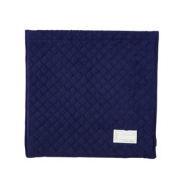 417-02 Coal Top Cover for Disaster Preparedness, Small Blue, Zabuton Type, Approx. 12.2 x 12.2 inches (31 x 31 cm)