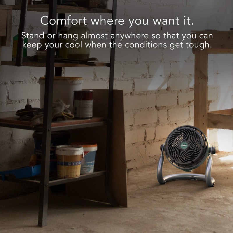 Vornado EXO51 Small Heavy Duty Air Circulator, 3-Speed High Velocity