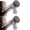 KADAX Rain Collector 80 mm, Rainwater Collector for Downpipe, Rain