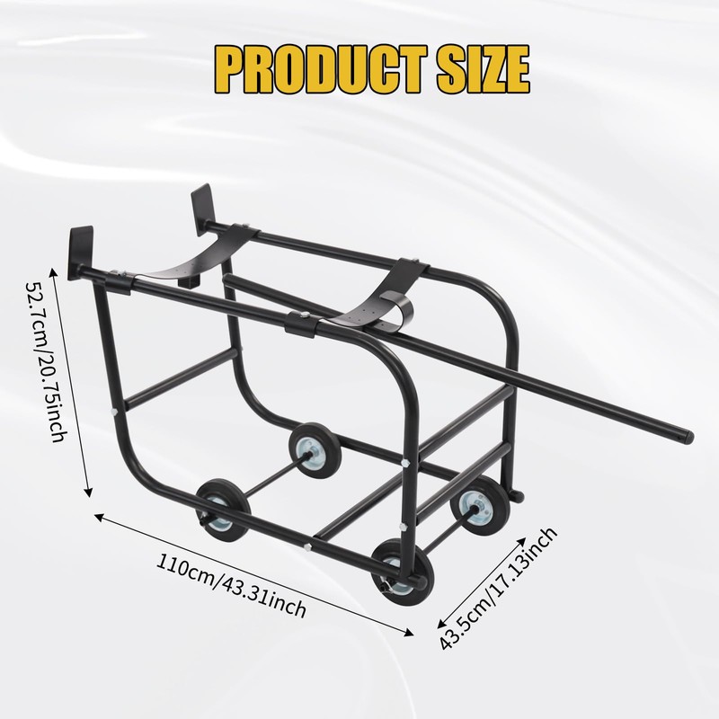 CUBELLIN 55 Gallon Drum Cradle 600lbs Load Capacity Heavy Duty