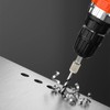 2 PCS SDS Chuck Adapter 6.35MM Drill Bit Adaptor Professional