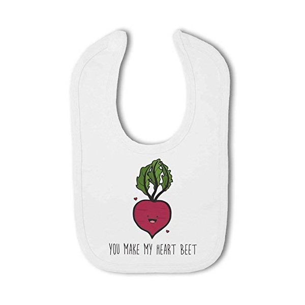 You Make My Heart Beet. Funny - Baby Bib
