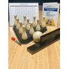 Zieglerworld Table Shuffleboard Bowling and Board Sweep Wipe Accessories Package