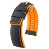 HIRSCH Men's Performance Watch Strap Model Robby 20 mm, Strap.