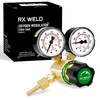 RX WELD Oxygen Regulator Welding Gas Gauges CGA 540 Inlet