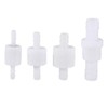 Akozon one Way Flow Valve + Check Valve, 4mm Inline