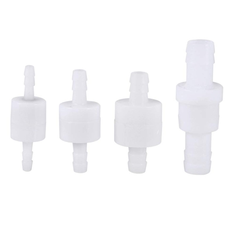 Akozon one Way Flow Valve + Check Valve, 4mm Inline