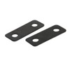 Sourcingmap 50pcs 24mmx9mmx0.5mm Flat Corner Brace Angle Plate Repair Bracket