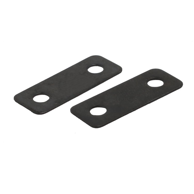 Sourcingmap 50pcs 24mmx9mmx0.5mm Flat Corner Brace Angle Plate Repair Bracket