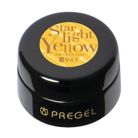 PRE GEL PG-CE943 Color EX Starlight Yellow 0.1 oz (3 g)