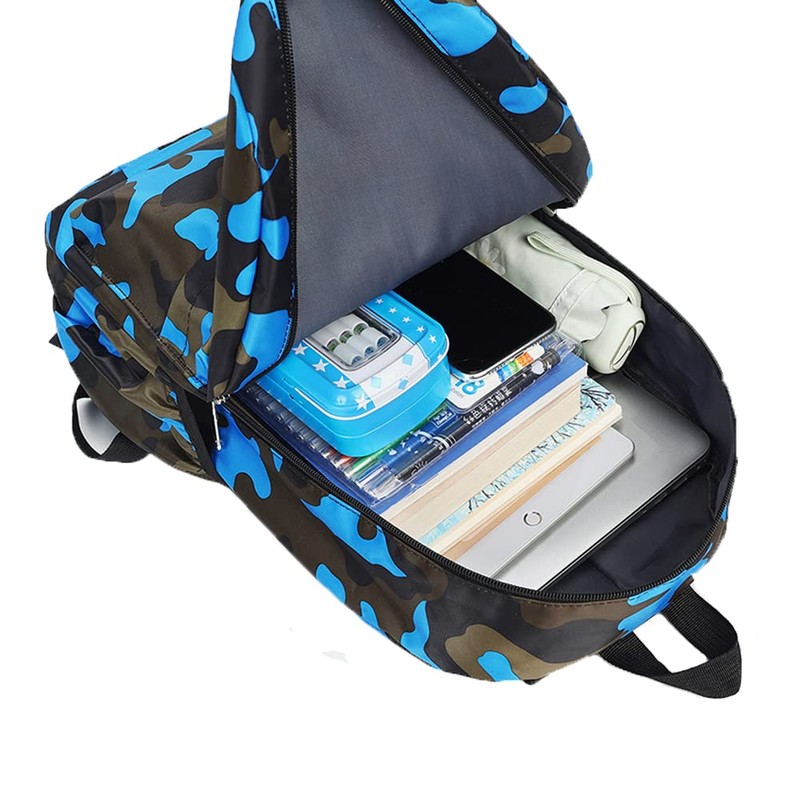 Estwell Kids Boys Girls Camouflage School Backpack Children Primary Schoolbag