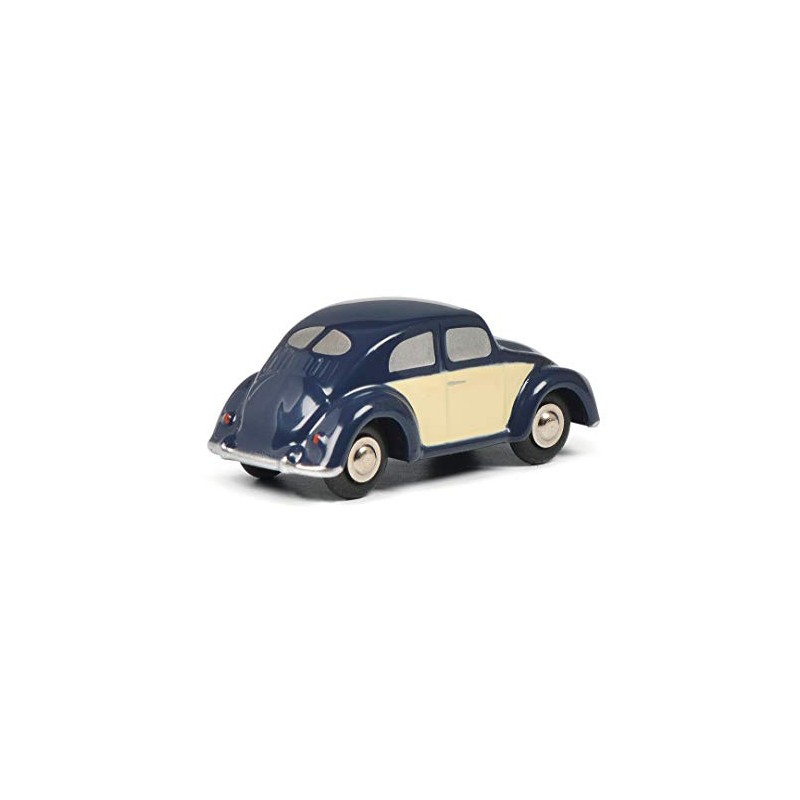 Schuco 450540400 Piccolo VW Pretzel Beetle, Model Car, Blue/Beige Vehicle