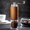 Fsocpen Manual Coffee Grinder,Stainless Steel Manual Coffee Bean Grinder, Adjustable