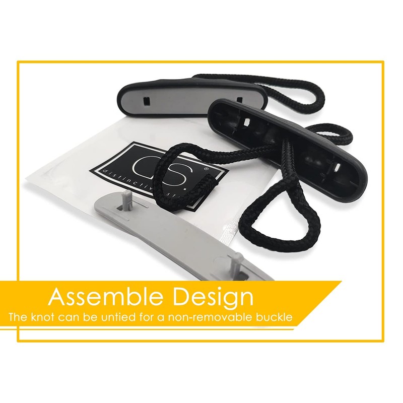 SCSpecial Kayak Handles 2 Pieces Carry Handles with Rope for