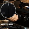 ZNTVW WB03X24759 Range Surface Burner Knob Gas Control Assembly Black