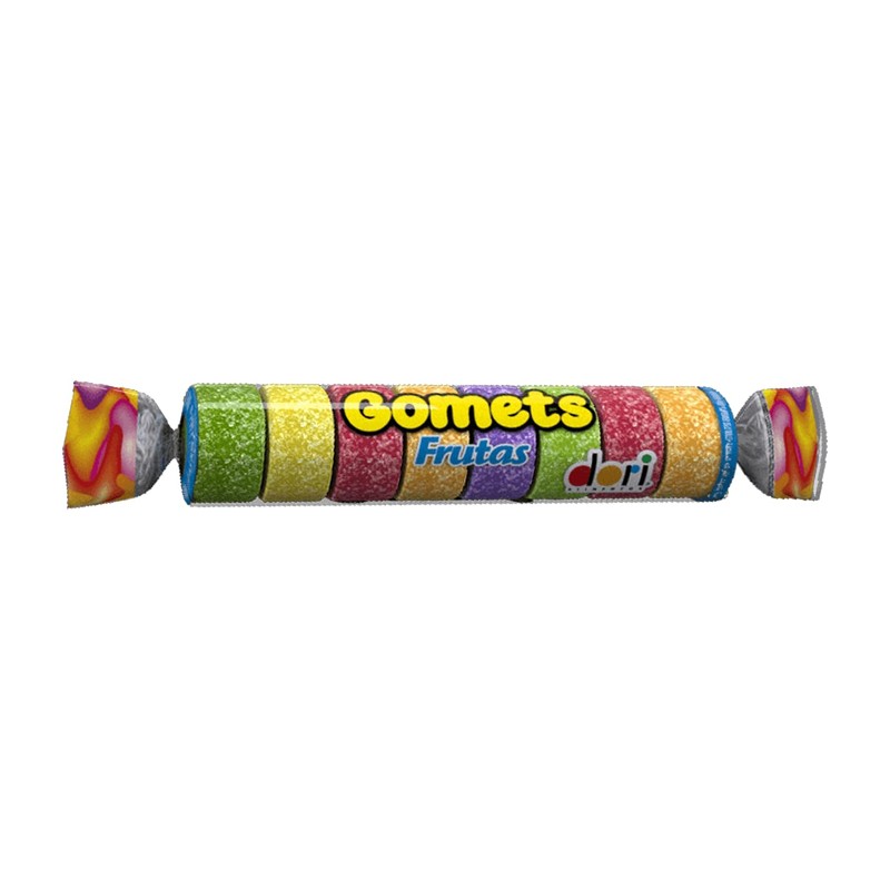Gomets Fruit Flavored Candy Rolls | Assorted Flavors | 30