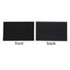 sourcing map Solid Black Flag Patch Flags Embroidered Patches Blank