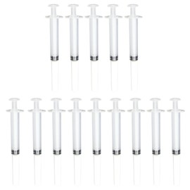 ORFOFE 20pcs Applicators for Treatment Safe Easy Use Injectors for Precise Application Cavity and Hemorrhoids Reusable Female Push Tubes