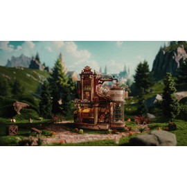 Rokr 3D Wooden Puzzle with Music DIY Dream Gift Factory for Adult Xmas Gifts