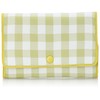 Hazel Clutch Gingham Maternal and Child Notebook Case (S), rime