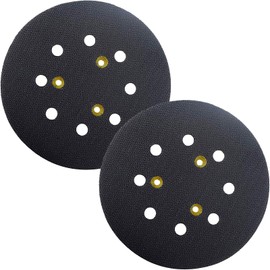 2 Pack 5 Inch Sander Replacement Pad Compatible with Dewalt Orbital Sander DW421 DW422 DW423 D26451 D26453, 8 Hole Hook and Loop Sanding Pad Replaces 151281-08 DW4388 RSP26