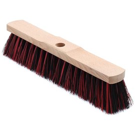 Südharzer Farmer's Broom 50 cm - Arenga Elaston - Garden Broom Made of Beech Wood - Household Broom with Hard and Soft Bristles - Universal Broom for Fine and Coarse Dirt