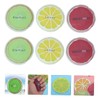 TOVINANNA 5pcs Fruit Design Mini Pads for Travel Portable Automatic