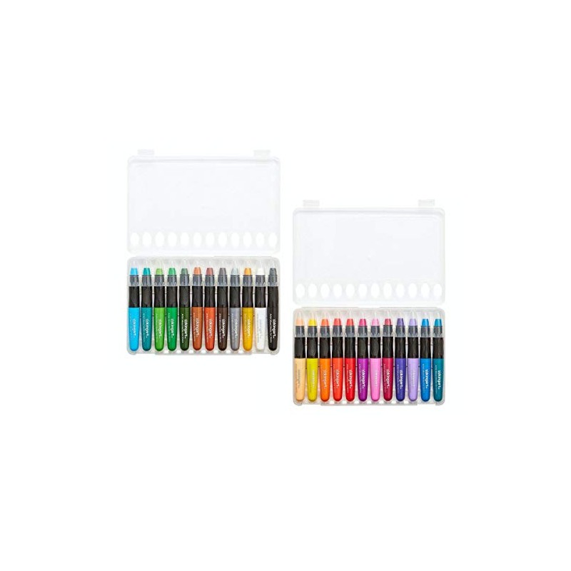 KingArt Studio - Juego de 24 varillas de gel mixtas