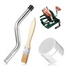 Dunkive Compound Sharpening Kit, Reel Lawn Mower Sharpening Kit Compatible