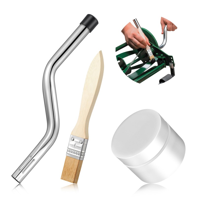 Dunkive Compound Sharpening Kit, Reel Lawn Mower Sharpening Kit Compatible