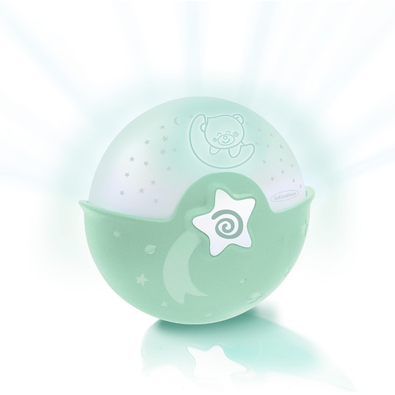Infantino Soothing Light and Projector - Clip-on Night Light for