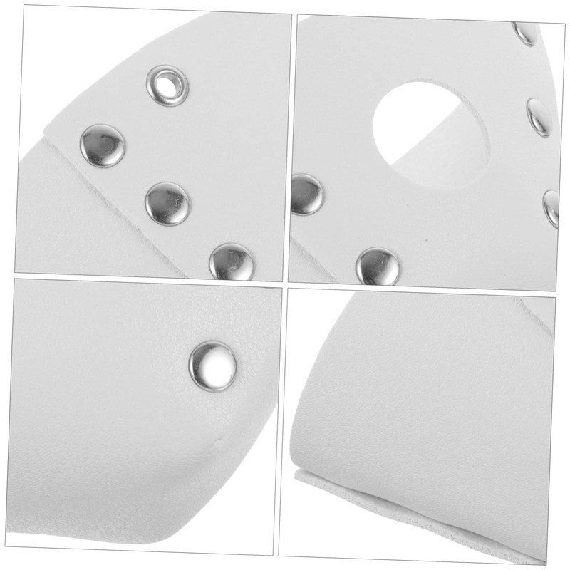 Sosoport Leather Roller Skate Toe Cover Protector Removable Toe Guard