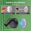 VIGMOJ Wireless LED Spotlight, Rechargeable Floor Uplighting Indoor, Battery Operated