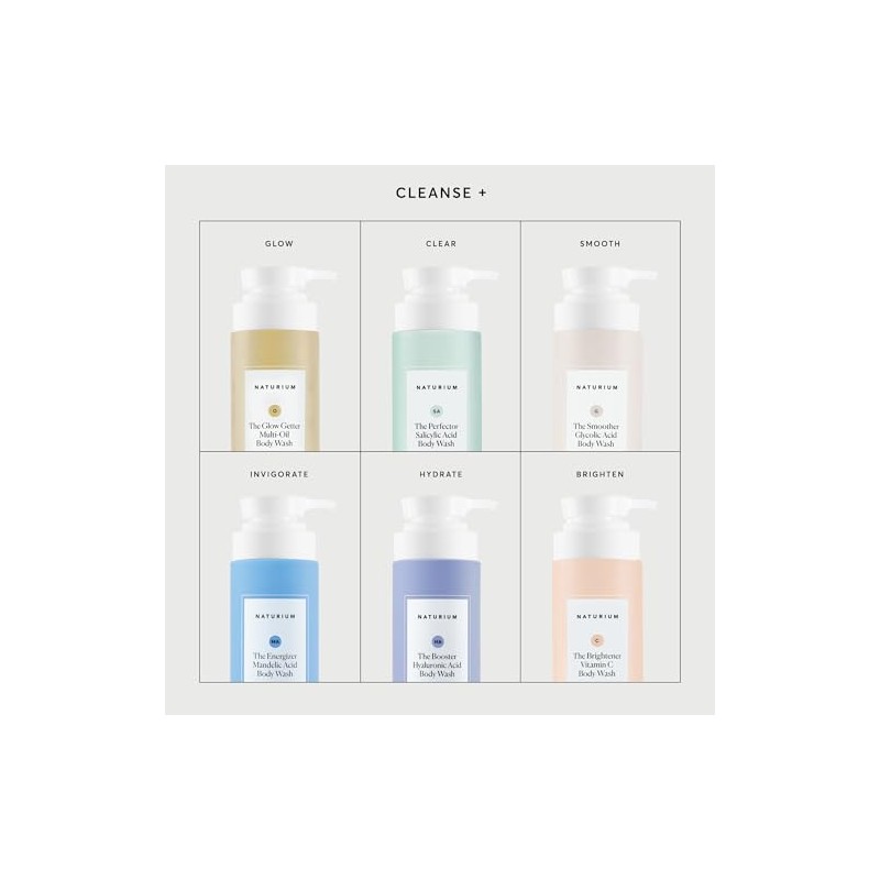 NATURIUM The Glow Getter Multi-Oil Body Wash – Gel Corporal