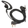 Two Way Radio Earpiece Universal K Head 2 Pin Electroplating