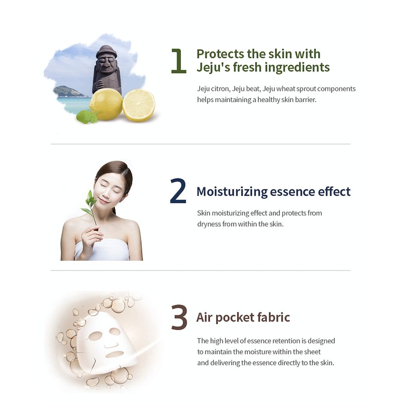 SNP Jeju Rest Marine Water Mask 25ml (2box/ 20pcs)