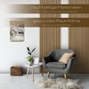 HEXIM Acoustic Panels Sample Piece - Flexible Slat Wall Wood